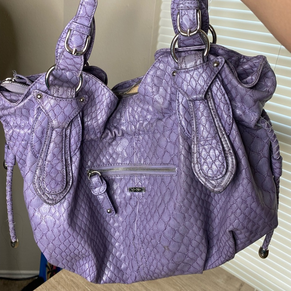 Purple purse